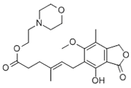 Mycophenolate mofetil  115007-34-6